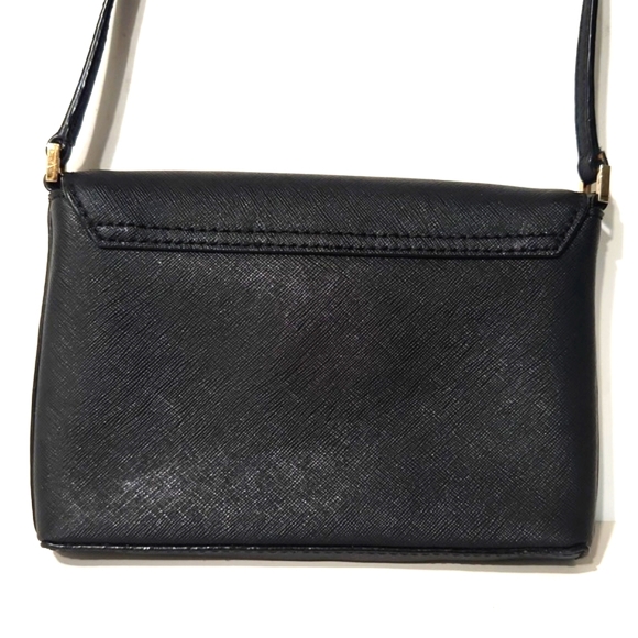 Kate Spade Newbury Lane Black Leather Mini Crossbody Bag - Picture 5 of 15
